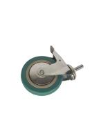 Колесо аппаратное поворотное SCtgb 55 125 мм с болтом и тормозом (N) купить в Москве с доставкой по всей России | ProtosMarket.ru