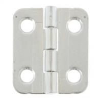 Петля карточная, 22 х 24 мм, цинк, 10 шт, (Металлист)