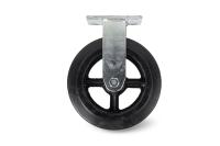 Колесо большегрузное неповоротное FCd 80 200 мм обрезиненное (F) купить в Москве с доставкой по всей России | ProtosMarket.ru