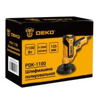Шлифмашина полировальная сетевая DEKO PDK-1100, 125мм, 1100 Вт купить в Москве с доставкой по всей России | ProtosMarket.ru