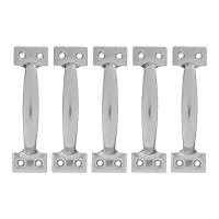 Ручка-скоба РС-120 цельнотянутая, цинк, 5 шт, (Металлист) Россия