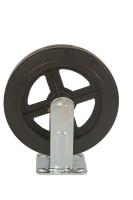 Колесо большегрузное неповоротное FCd 85 250 мм обрезиненное (N) купить в Москве с доставкой по всей России | ProtosMarket.ru