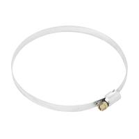 Хомуты металлические, Стандартное болтовое крепление 100-120 мм, 25 штук в упаковке, ширина 9 мм Сибртех купить в Москве с доставкой по всей России | ProtosMarket.ru