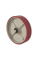 Колесо большегрузное P 80 200 мм полиуретановое на ось (F) купить в Москве с доставкой по всей России | ProtosMarket.ru