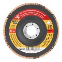 Круг лепестковый торцевой КЛТ-2, зернистость Р 40, 125 х 22.2 мм