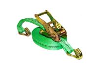 Ремень стяжной TOR 2,5/5,0 т 10,0 м 50 мм зеленый (Long Ergo, пластиковая ручка) купить в Москве с доставкой по всей России | ProtosMarket.ru