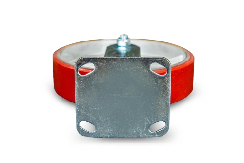 Колесо большегрузное неповоротное FCp 80 200 мм полиуретановое (N) купить в Москве с доставкой по всей России | ProtosMarket.ru