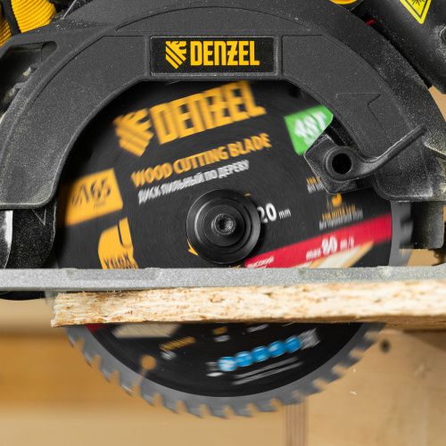 Пильный диск по дереву ф165 х 20 мм, 48 зубьев Denzel купить в Москве с доставкой по всей России | ProtosMarket.ru
