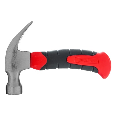 Молоток-гвоздодер мини, фибергласовая двухкомпонентная рукоятка, 250 г Matrix купить в Москве с доставкой по всей России | ProtosMarket.ru