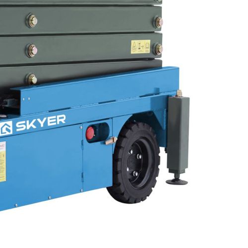 Подъемник самоходный электрический ножничный ведомый SKYER SPFP1403 купить в Москве с доставкой по всей России | ProtosMarket.ru