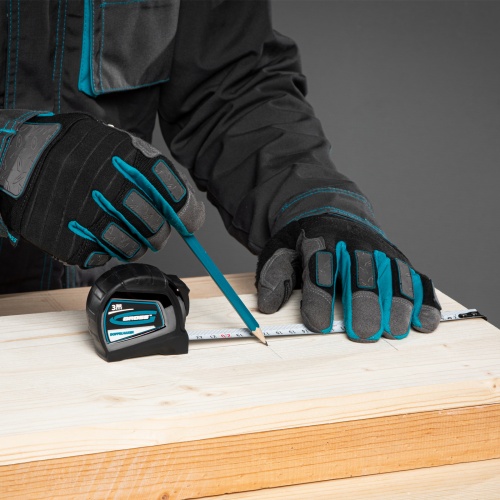 Рулетка "Doppelhaken",3 м x 16 мм,односторонний зацеп,Нейлон,двусторонняя шкала,автоматическая фиксация Gross купить в Москве с доставкой по всей России | ProtosMarket.ru