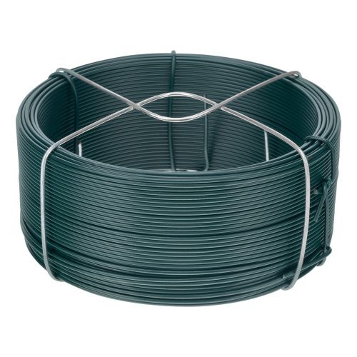 Проволока с ПВХ покрытием, зеленая 1.2 мм, длина 50 м Сибртех купить в Москве с доставкой по всей России | ProtosMarket.ru