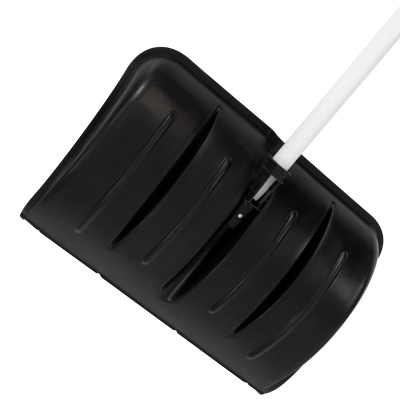 Лопата для уборки снега пластиковая, 530 х 375 х 1400 мм, алюминиевый черенок, Сибртех купить в Москве с доставкой по всей России | ProtosMarket.ru