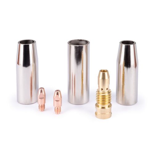 Набор комплектующих MIG-45 (2 наконечника, 3 сопла, 1 диффузор газ.) купить в Москве с доставкой по всей России | ProtosMarket.ru