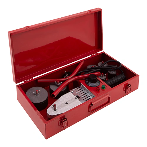 Аппарат для сварки пластиковых труб К W 800, 800 Вт, 300 °C, 20-25-32-40-50-63 мм, металлический кейс Kronwerk купить в Москве с доставкой по всей России | ProtosMarket.ru