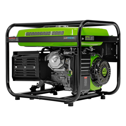 Генератор бензиновый БС-8000Э, 6,6 кВт, 230В, четырехтактный, 25 л, электростартер Сибртех купить в Москве с доставкой по всей России | ProtosMarket.ru