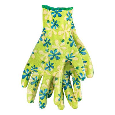 Перчатки садовые из полиэстера с нитрильным обливом, зеленые, L Palisad купить в Москве с доставкой по всей России | ProtosMarket.ru