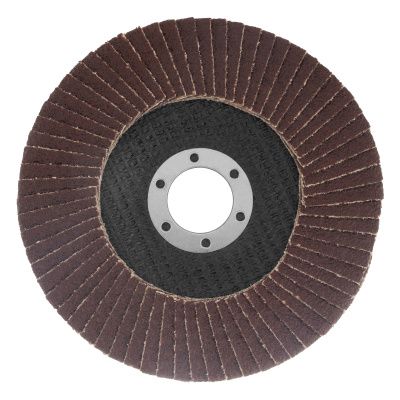 Круг лепестковый торцевой КЛТ-1, зернистость Р40(40Н) 125 х 22.2 мм, "БАЗ" купить в Москве с доставкой по всей России | ProtosMarket.ru