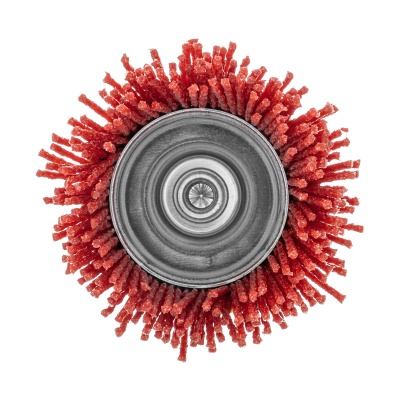 Щетка для дрели, 65 мм, Чашка, со шпилькой, нейлоновая щетина Denzel купить в Москве с доставкой по всей России | ProtosMarket.ru