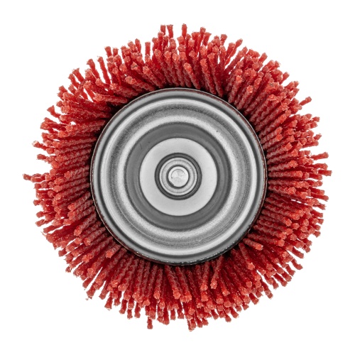 Щетка для дрели, 75 мм, Чашка, со шпилькой, нейлоновая щетина Denzel купить в Москве с доставкой по всей России | ProtosMarket.ru