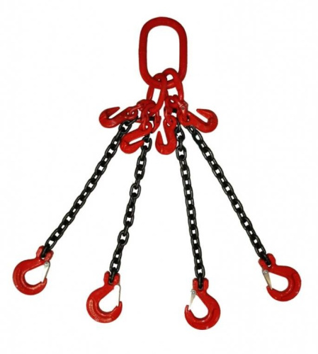 Строп цепной TOR 4СЦ г/п 26,5 т 6,0 м с укорачивающими крюками купить в Москве с доставкой по всей России | ProtosMarket.ru