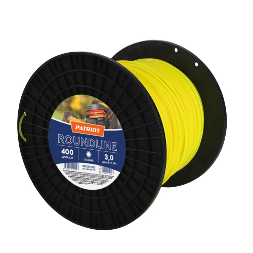 Леска Roundline D 3,0 мм L 400 м (круглая, желтая) купить в Москве с доставкой по всей России | ProtosMarket.ru