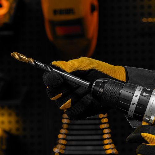 Сверло спиральное по металлу 11 x 142мм, Р6М5, Golden Tip, многогранная заточка Denzel купить в Москве с доставкой по всей России | ProtosMarket.ru