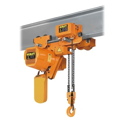 5т 6м УСВ таль цепная ТЭЦ OCALIFT M05-02LHS М5 380в передвижная односкоростная купить в Москве с доставкой по всей России | ProtosMarket.ru