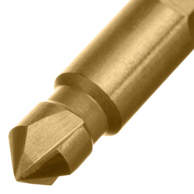 Зенковка конусная под М3, HSS, по металлу, 6-гранный хвостовик Denzel купить в Москве с доставкой по всей России | ProtosMarket.ru