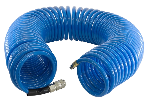 FUBAG Шланг спиральный с фитингами рапид, полиуретан, 15бар, 8x12мм, 20м купить в Москве с доставкой по всей России | ProtosMarket.ru