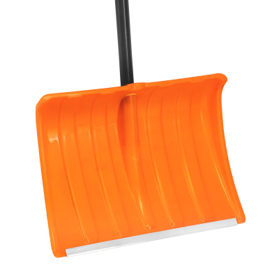 Лопата для уборки снега пластиковая, 490х370х1350 мм, стальной черенок, усиленная Сибртех купить в Москве с доставкой по всей России | ProtosMarket.ru
