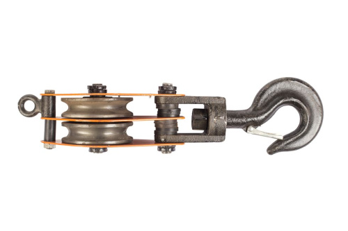 Блок монтажный двухрольный с крюком TOR 2 т купить в Москве с доставкой по всей России | ProtosMarket.ru