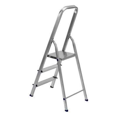 Стремянка, 3 ступени, алюминиевая, Сибртех купить в Москве с доставкой по всей России | ProtosMarket.ru