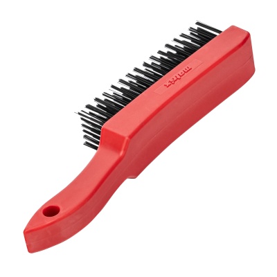 Щетка зачистная шестирядная, закаленная прямая проволока с пластиковой ручкой Matrix купить в Москве с доставкой по всей России | ProtosMarket.ru