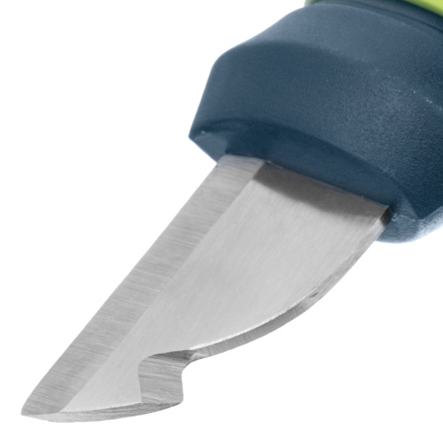 Нож монтажника с чехлом (заточка справа) обрезиненная рукоятка, 154 мм, лезвие 31 мм Сибртех купить в Москве с доставкой по всей России | ProtosMarket.ru