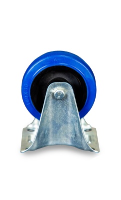 Колесо неповоротное из эластичной резины MW70 100 мм купить в Москве с доставкой по всей России | ProtosMarket.ru