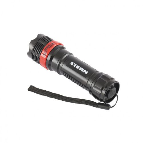 Фонарь бытовой, пластик, 1 W Led, ремешок, зум, 3 режима 100%-50%-строб, 3 х ААА Stern купить в Москве с доставкой по всей России | ProtosMarket.ru