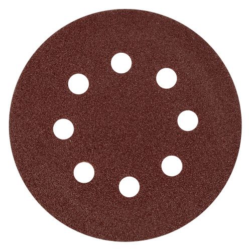 Круг абразивный на ворсовой подложке под "липучку", перфорированный, P 80, 125 мм, 5 шт Matrix купить в Москве с доставкой по всей России | ProtosMarket.ru
