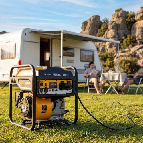 Генератор инверторный GK-3800iF, 3,8 кВт, 230 В, ручной старт DENZEL по ценам производителя в Москве с доставкой по всей России