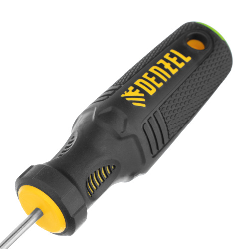 Отвертка PZ0x75 мм, CrV, трехкомпонентная рукоятка Denzel купить в Москве с доставкой по всей России | ProtosMarket.ru