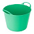 Ведро гибкое сверхпрочное, 28 л, зеленое, Сибртех купить в Москве с доставкой по всей России | ProtosMarket.ru