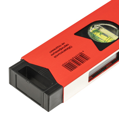 Уровень алюминиевый магнитный, 1800 мм, фрезерованный, 3 глазка (1 зеркальный) усиленный Matrix купить в Москве с доставкой по всей России | ProtosMarket.ru