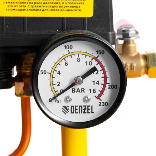 Компрессор воздушный, ременный привод BCI4000-T/200, 4.0 кВт, 200 литров, 690 л/мин Denzel купить в Москве с доставкой по всей России | ProtosMarket.ru