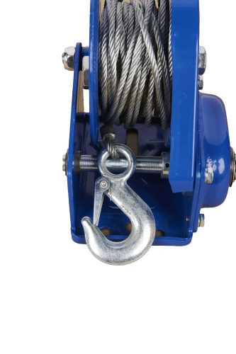 Лебедка ручная барабанная  с тросом  810кг  10м стальной корпус TOR BHW по ценам производителя в Москве с доставкой по всей России