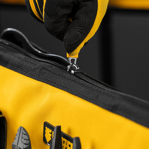 Сумка для инструмента, 500х245х300 мм, 20 карман.,съемный органайз. 10 карман.,наплеч. рем. Denzel купить в Москве с доставкой по всей России | ProtosMarket.ru