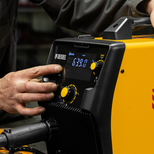 Аппарат инвертор. полуавтомат. cварки IMIG-205SDR, 200 А, ПВ 60%, катушка 5 кг Denzel купить в Москве с доставкой по всей России | ProtosMarket.ru