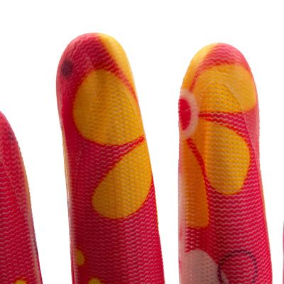 Перчатки садовые из полиэстера с нитрильным обливом, цветы, М Palisad купить в Москве с доставкой по всей России | ProtosMarket.ru