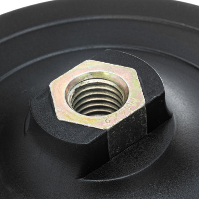 Насадка для дрели и УШМ с липучкой, 125 мм, твердая Matrix купить в Москве с доставкой по всей России | ProtosMarket.ru