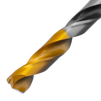 Сверло спиральное по металлу 8 x 117мм, Р6М5, Golden Tip, многогранная заточка Denzel купить в Москве с доставкой по всей России | ProtosMarket.ru