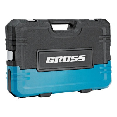 Набор инструментов, 1/4", 1/2", CrV, 120 зубьев, 115 предметов Gross купить в Москве с доставкой по всей России | ProtosMarket.ru